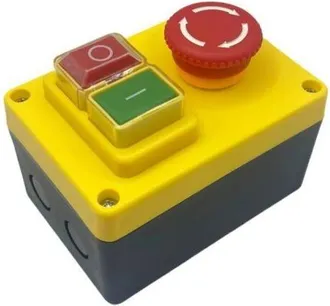 OEM Interruptor Monof&aacute;sico De Encendido/apagado De 220 V, Interruptor De Seguridad Con Bot&oacute;n De Parada De Emergencia Rojo Grande Para El Apagado R&aacute;pido De