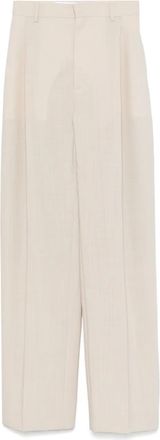 Wardrobe.NYC Pantaloni plissé - Toni neutri