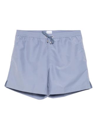 Sunspel drawstring swim shorts - men - Polyester/Recycled Polyester - L - Blue
