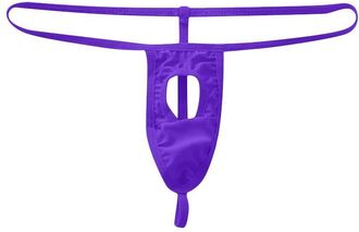 Generic Mens Thongs Underwear | Front Open Hole Jockstrap Panties | Slips G-String Pants T-Back | Low Rise Tanga Briefs Bikini Pouch Briefs Sexy Underpants Me