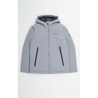 Champion Gray Polyamide Mens Parka