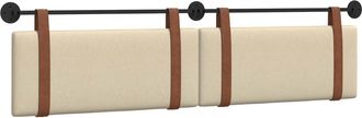 vidaXL Cabecero Colgante Crema Pu Antiguo Vidaxl