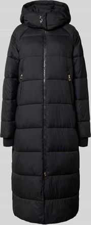 Joop Steppmantel mit seitlichen Reißverschlüssen Modell CARINA in Black, Größe 34