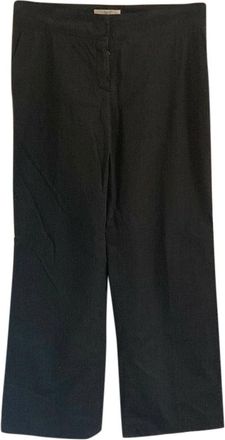 Prada Black Straight Leg Chinos Size L