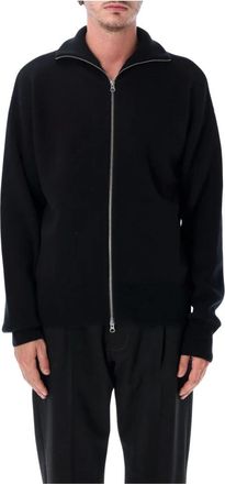 Extreme Cashmere Xtra Out Cardigan Zip Heavy - Heren - Cashmere truien - Zwart - ONE Size - Wol - Truien & Vesten