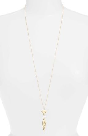 Gorjana Luca Pendant Necklace in Gold at Nordstrom