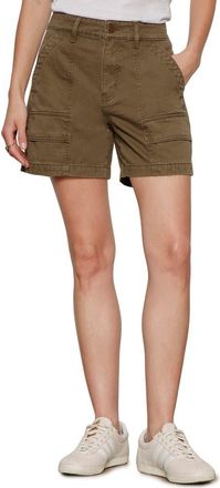 Sanctuary Boyfriend Utility Shorts in Burnt Olive Green at Nordstrom, Size 33