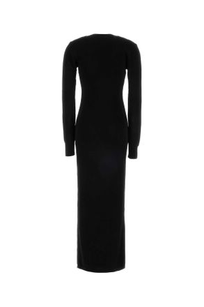 Entire studios Womens Black Knit Dress Exterior: Viscose Maglieria