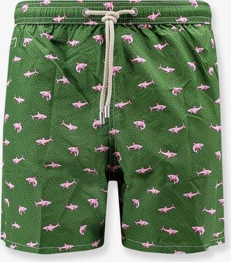 MC2 Saint Barth Boxer Mare in materiale riciclato - MC2 SAINT BARTH - gender_Man