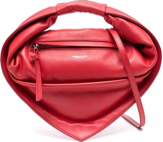 Federico Cina Leather Shoulder Bag