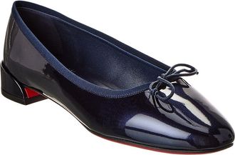 Christian Louboutin Sweetie Jane Leather Ballerina Flat