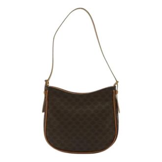 Celine Pre-owned Shoulder Bags, female, Brown, Size: ONE SIZE Pre-owned Vintage Pouch Shoulder Bag
