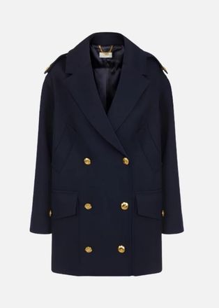 Elisabetta Franchi jas met dubbele rij knopen