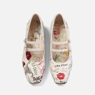 Duke + Dexter Duke + Dexter, Womens Ruby Sketch Mary Jane - Womens, Size 3