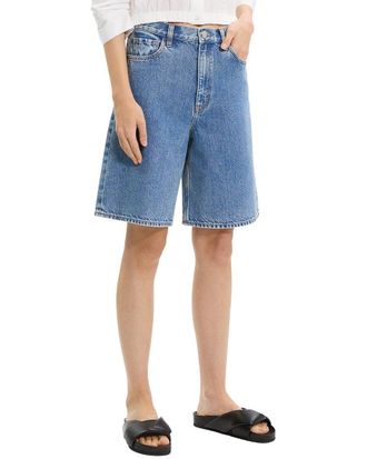 Theory High Waist Relaxed Short