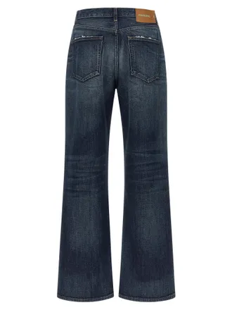 Haikure Korea Jeans - Navy