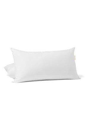 Coyuchi Feather & Down Pillow in White at Nordstrom, Size King