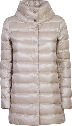 Herno Amelia Down Jacket - Dames - Dons jassen - Beige - 2XL - Jassen