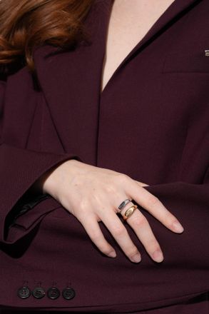 Coach Set Of Two Rings, Womens, Silver