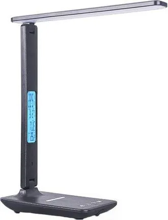 OEM L&aacute;mpara De Escritorio, Cargador Inal&aacute;mbrico, 10w, Negra