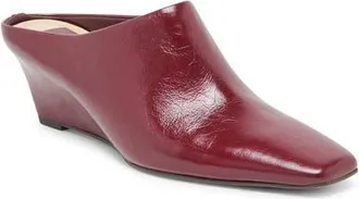 Dolce Vita Hilah Wedge Pump in Oxblood Crinkle at Nordstrom, Size 8.5
