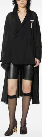 Undercover Top asimmetrico - Nero