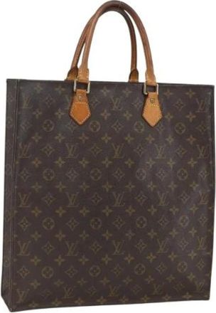 Louis Vuitton Pre-owned Tote Bags, female, Brown, Size: ONE SIZE Pre-owned Vintage Canvas Tote Bag