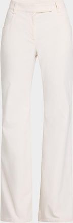 Brunello Cucinelli Mid-Rise Stretch Flare Jeans