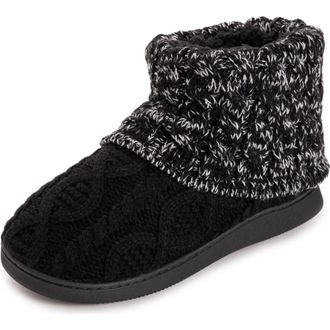 Muk Luks Rochelle Slipper Boot in Black at Nordstrom, Size Small