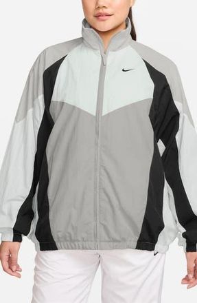 Nike Sportswear Street Track Jacket in Vast Grey/Summit White at Nordstrom Rack, Size X-Large