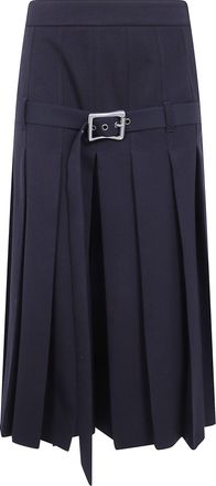 Ann Demeulemeester Cropped Pleated Trousers Rosi