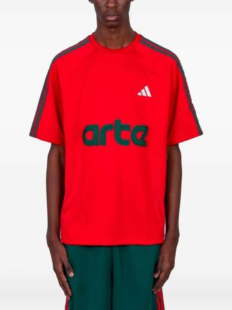 adidas x Arte Antwerp 3-stripes-logo T-shirt - Red