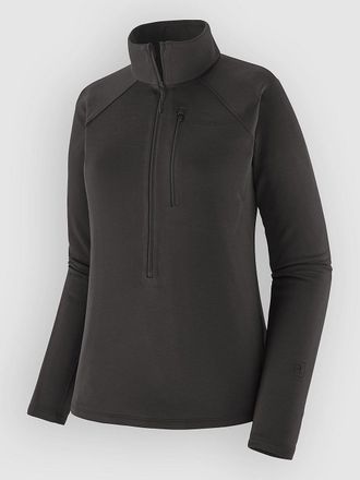 Patagonia R1 Ultralight 1/2 Half-Zip Forro Polar negro