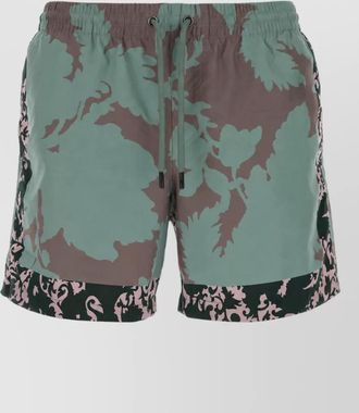 Dries Van Noten printed swim shorts