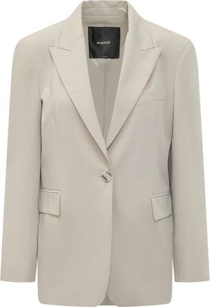 Pinko Deddy Jacket - Dames - Blazers - Grijs - M - Jassen