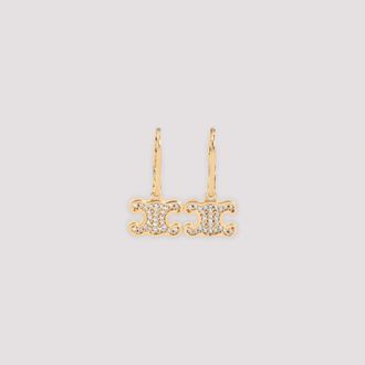 Celine strass oorbellen