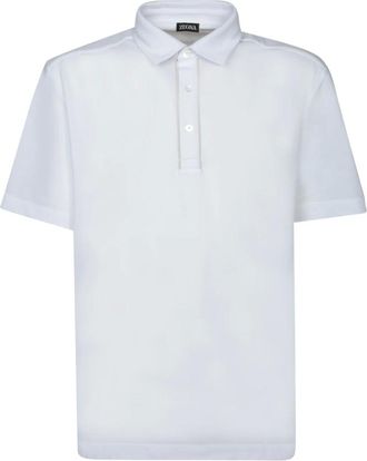 Ermenegildo Zegna Hombre, Camisetas, Blanco, Talla: L
