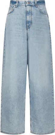 Haikure Blauwe Aqua Stijlvolle Zwemshorts - Heren - Loose Fit Jeans - Blauw - W33 - Jeans