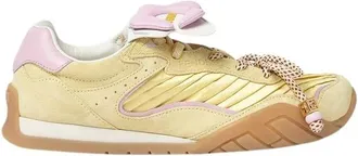 Fendi Sneakers, female, Beige, Size: 8 1/2 US Wave Pulse