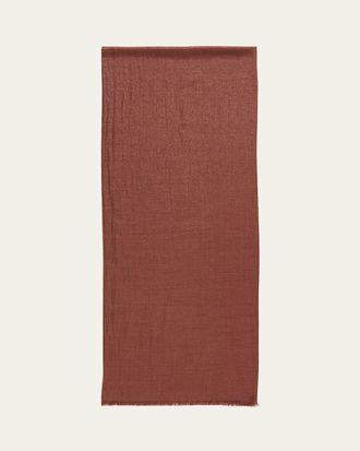Brunello Cucinelli Cashmere & Silk Lurex Scarf