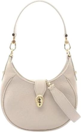 Bulgari Pre-owned Borsa a Mano Serpenti Ellipse in Pelle 2way - - Pre-owned - Donna - Grigio - ONE SIZE
