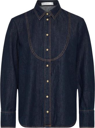 Inwear Denim Shirt - Dames - Spijkeroverhemden - Blauw - XS - Denim - Overhemden