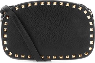 Valentino Garavani Small Rockstud Crossbody Bag - Dames - Schoudertassen - Zwart - ONE Size - Leer - Tassen