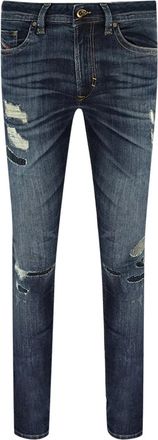 Diesel Heren Thavar Jeans (Donkerblauw)