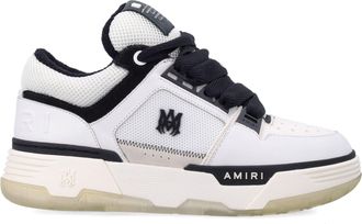 Amiri MA-1 Textured Translucent Sole Low-Top Sneakers