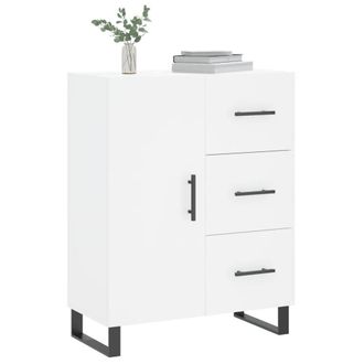 Berkfield Home Sideboard White 69.5x34x90 cm Engineered Wood