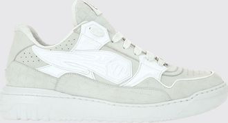 Philipp Plein Sneakers basse bicolor in pelle con logo Hexagon