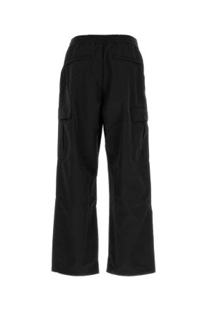 Kenzo Mens Black Nylon Blend Cargo Pant Exterior: Polyester Pantaloni