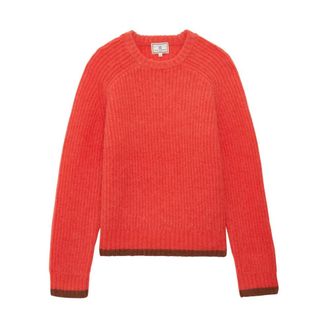 Ines De La Fressange Elton trui - Dames - Truien - Oranje - Maat: S Mohair