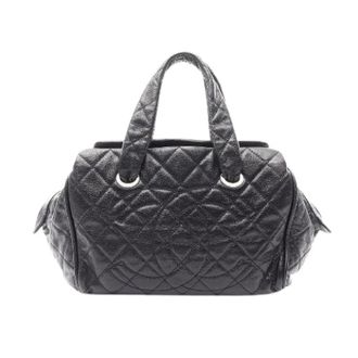 Chanel Pre-owned Matelasse Caviar Skin Handbag - Dames - Pre-owned - Zwart - Maat: ONE Size Leer